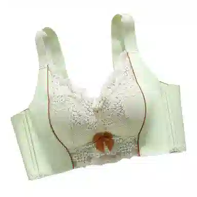 兰缪 性感蕾丝加宽侧收轻薄透气舒适柔软文胸 女款