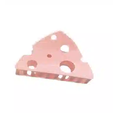 水中玉 可爱趣味芝士奶酪抓夹后脑勺发量少抓夹盘发鲨鱼夹发卡头饰发抓 发夹 女款