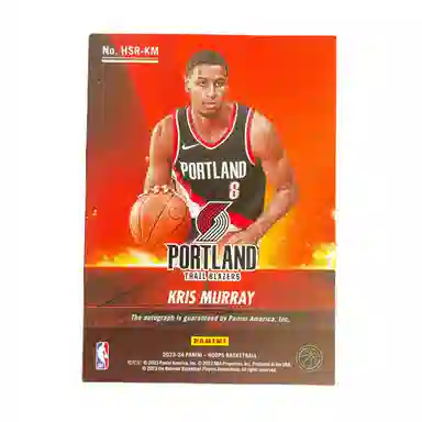 PANINI 2023-24 Hoops Murray RC RC