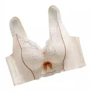 兰缪 性感蕾丝加宽侧收轻薄透气舒适柔软文胸 女款