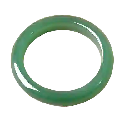 世存 新中式碧绿油润质感 东陵玉 玉石手镯 女款