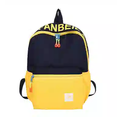 轩玺 撞色休闲简约百搭 牛津布 双肩包小背包学生书包 女款 粉色/蓝色/红色/玫粉色