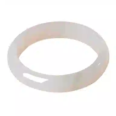 世存 新中式高冰感小众设计女生玉镯 多圈口可选 天山翠 玉石手镯 女款