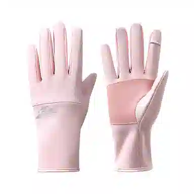 俞兆林 女士冬季滑雪触屏电动车加绒加厚保暖骑行防水防风寒防滑户外防雨 绒线手套 女款