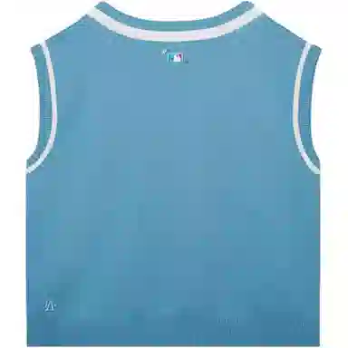 New Era x MLB V-Neck Vest Light Blue