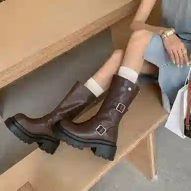 子骁 时尚百搭 短靴 女款