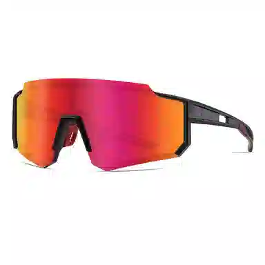 山一丸 偏光运动骑行护目镜日夜两用户外变色墨镜 不规则形 太阳眼镜 男女同款情侣款