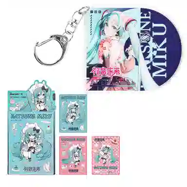 广博 初音未来 甜梦集系列亚克力挂饰 谷圈挂件