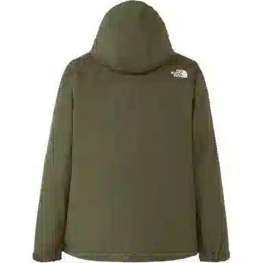 The North Face Logo Hoodie Jacket Green