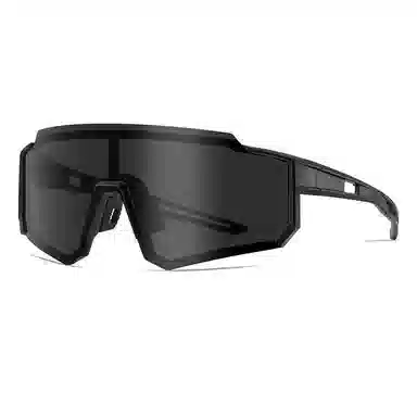 山一丸 偏光运动骑行护目镜日夜两用户外变色墨镜 不规则形 太阳眼镜 男女同款情侣款