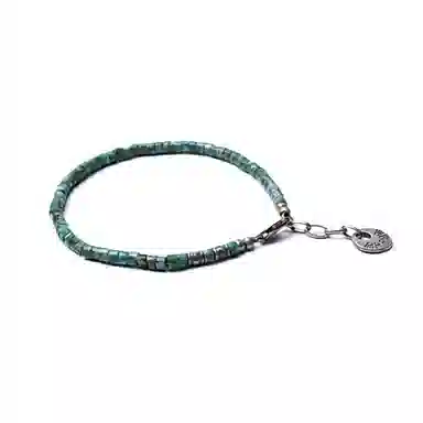 RONIN MADE Amara Green Beaded Bracelet