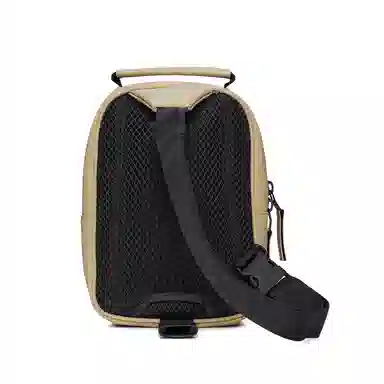 Rains Crossbody Bag Black/Sand Brown