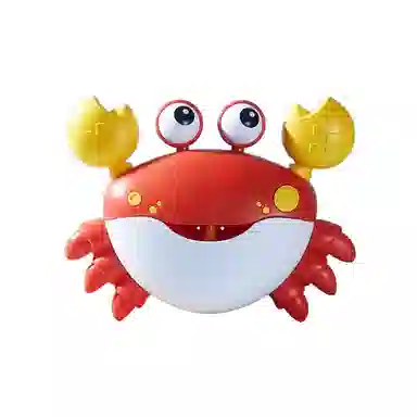 乐乐鱼 小螃蟹 电动音乐 泡泡机