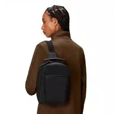 Rains Crossbody Bag Black/Sand Brown