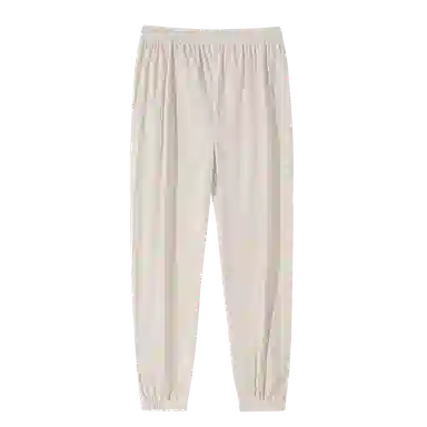 星际者 基础款宽松简约抽绳灯芯绒束脚时尚潮流针织运动裤 男女同款