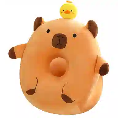 涩购 柔软卡通豚鼠布偶 陪伴治愈 玩偶周边