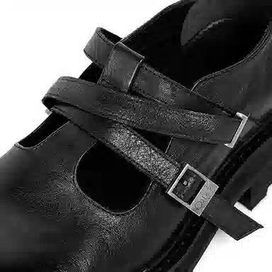 幻象者 日常时尚 玛丽珍鞋 男女同款 黑色