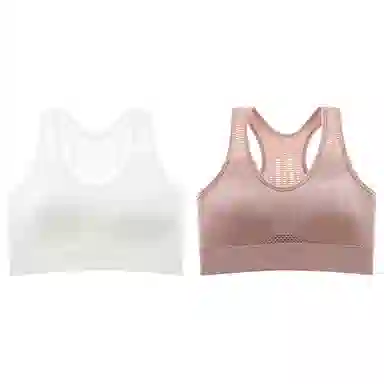 莫代尔 纯色舒适速干防震防下垂文胸 女款