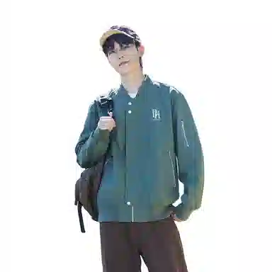 敦煌博物馆 山系复古机能风户外多拉链防水棒球领飞行员夹克外套 男女同款