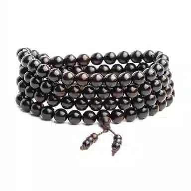 仙源 老型珠 碎银子招财 紫檀 木作手串 男女同款情侣款