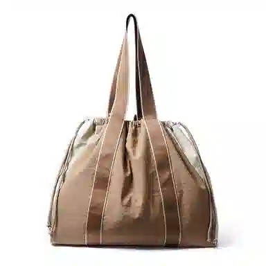 都宝路 美拉德拼色多功能 织物 手提包 女款 多色