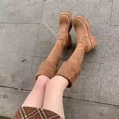 JIUXINGDAO Over-the-Knee Boots