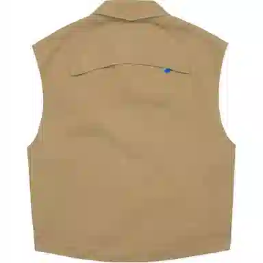 ADER ERROR Reversible Zip Vest Beige