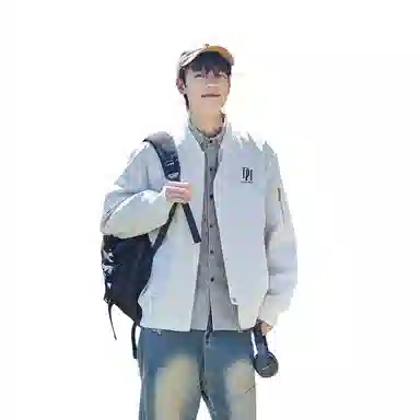 敦煌博物馆 山系复古机能风户外多拉链防水棒球领飞行员夹克外套 男女同款