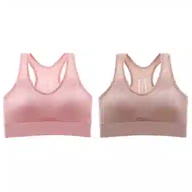 莫代尔 纯色舒适速干防震防下垂文胸 女款