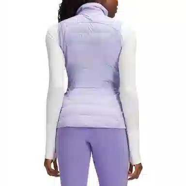lululemon Down For It All Vest Smoky Lavender
