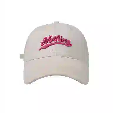 真维斯 韩版深顶宽檐字母刺绣帽子休闲百搭大头围 棉 鸭舌帽 男女同款情侣款