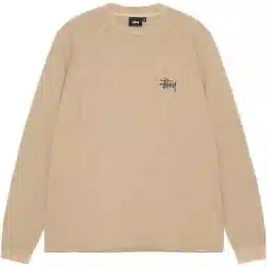 Stussy FW24 RAGLAN THERMAL LS CREW logoT