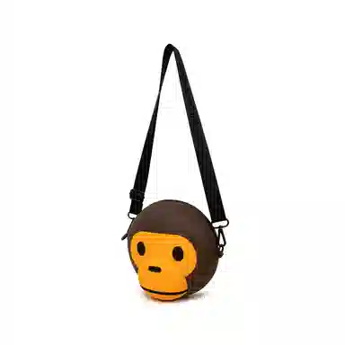 A Bathing Ape Baby Milo FW24 Shoulder Bag Brown
