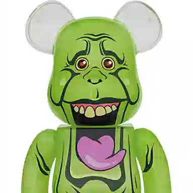 BE@RBRICK Slimer Green Ghost
