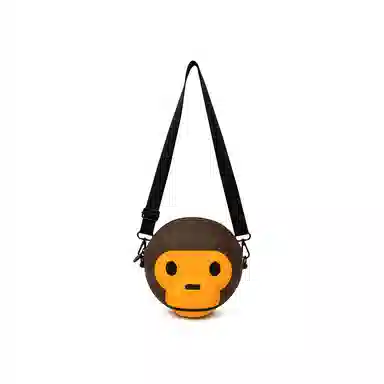 A Bathing Ape Baby Milo FW24 Shoulder Bag Brown