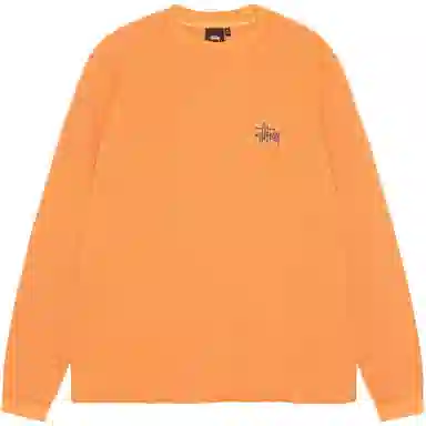 Stussy FW24 RAGLAN THERMAL LS CREW logoT