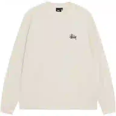 Stussy FW24 RAGLAN THERMAL LS CREW logoT