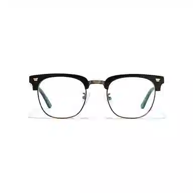 【联系客服可配度数】 佐川 复古半框 理工男镜框 可配防蓝光变色 板材加金属 眉毛框/眉线框 光学镜架 男女同款情侣款