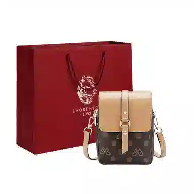 老人头 轻便小挎包上班休闲通勤单肩斜挎包 合成革 手机包 迷你 女款 多色