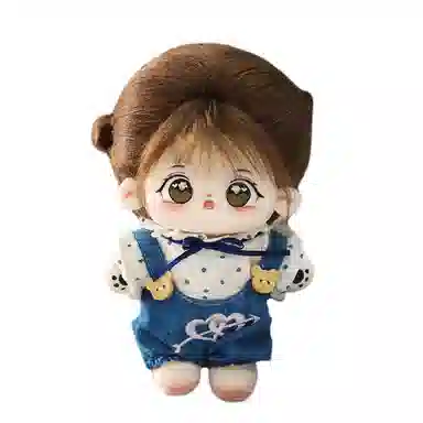 公主恋人 小晕棉花娃娃 可爱裙子背带裤衣服 布娃娃 玩偶 毛绒公仔