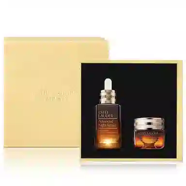 雅诗兰黛 第七代小棕瓶精华液眼霜护肤两件套 修护保湿补水