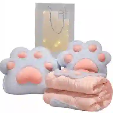 公主恋人 卡通可爱猫抓抱枕被 创意布娃娃布偶 玩偶周边