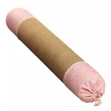 狐狸仙 格子冰藤席长条枕 玩偶周边