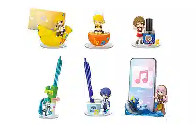 RE-MENT DesQ Prty on Desk 6