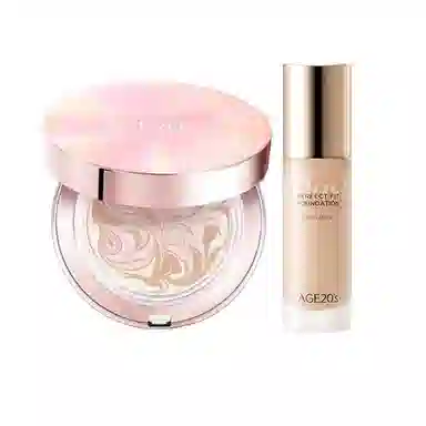 爱敬 韩国进口全能精华遮瑕气垫粉底液组合 持久服帖不脱妆