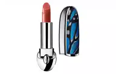 娇兰 宝蓝蝶纹壳+口红套装 滋润