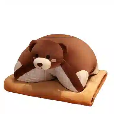 公主恋人 多功能冰豆豆午睡枕小枕头 玩偶 毛绒公仔