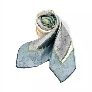 上海故事 青春 真丝中 （双面）芳茶雅韵 桑蚕丝 上架 女款 #礼盒装