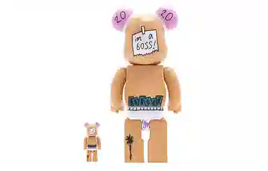 BERBRICK x CLOT so hi salute 7cm28cm70cm