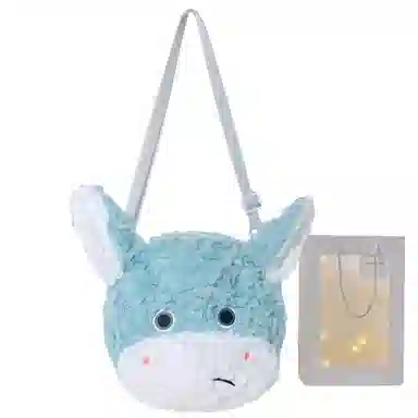 公主恋人 卡通斜挎包 创意呆萌恶搞 玩偶周边